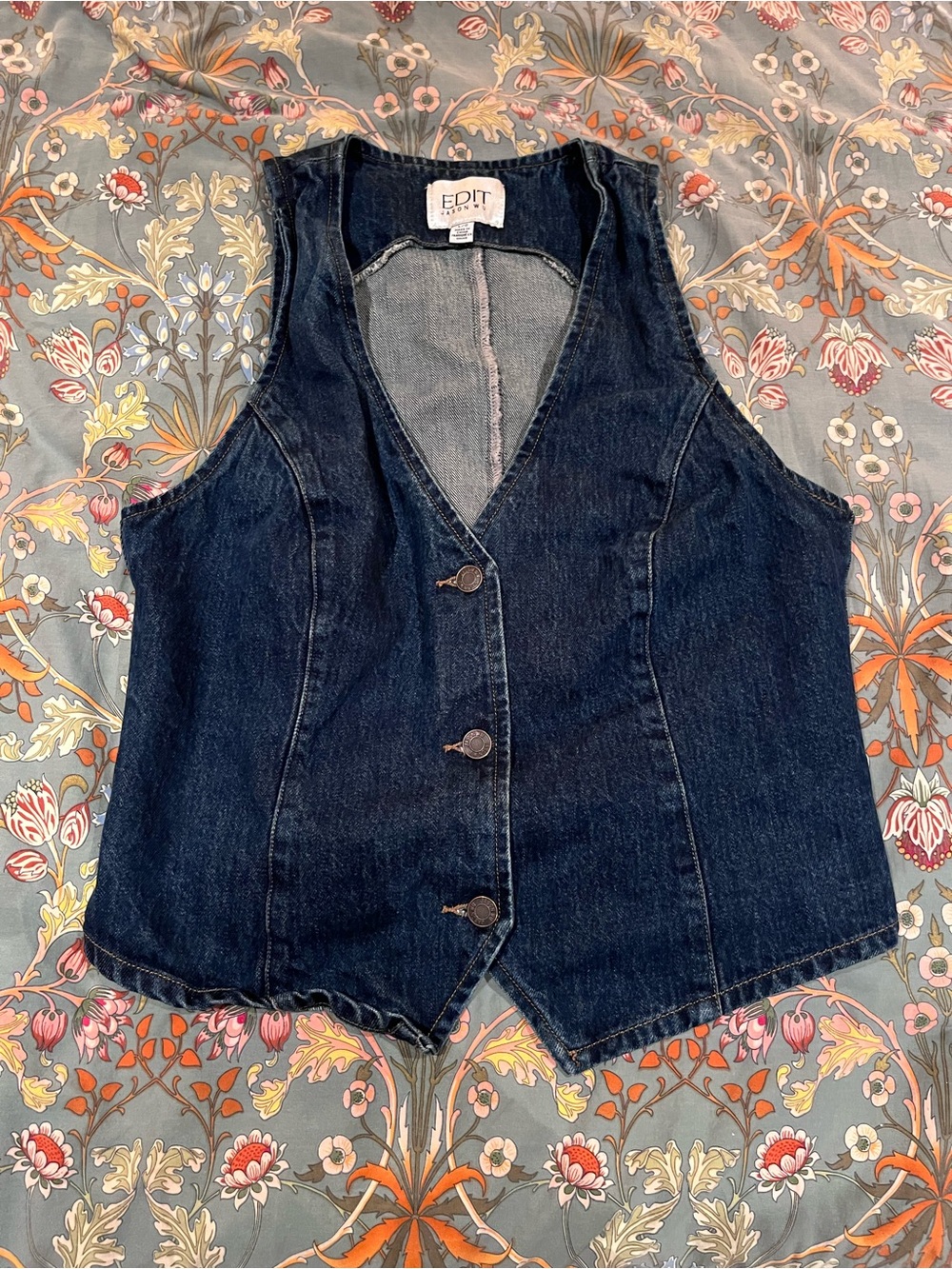 Jason Wu Dark Blue Denim Vest